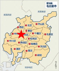 名古屋市 マップ