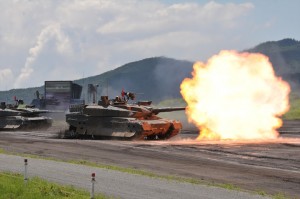 戦車火力（１０式戦車）